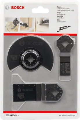Bosch多功能工具三件套基础木工套装。