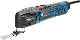 配有 Starlock Plus 刀片的Bosch GOP 30-28 多功能工具。.