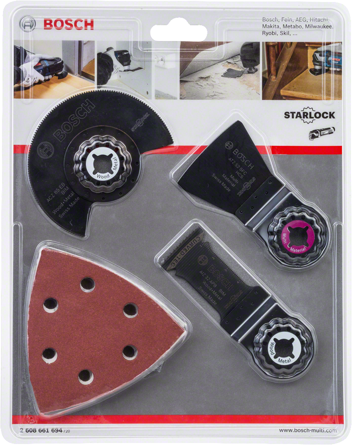 Bosch13 件套通用 Starlock 配件套装。