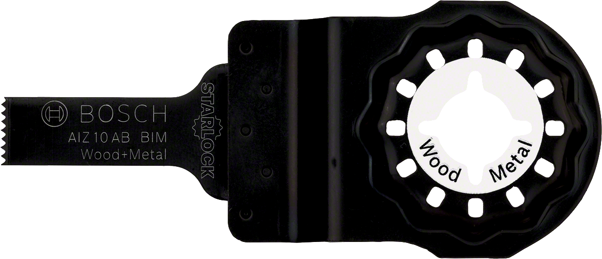 适用于木材和金属的Bosch Starlock AIZ 10 AB BIM 刀片。.