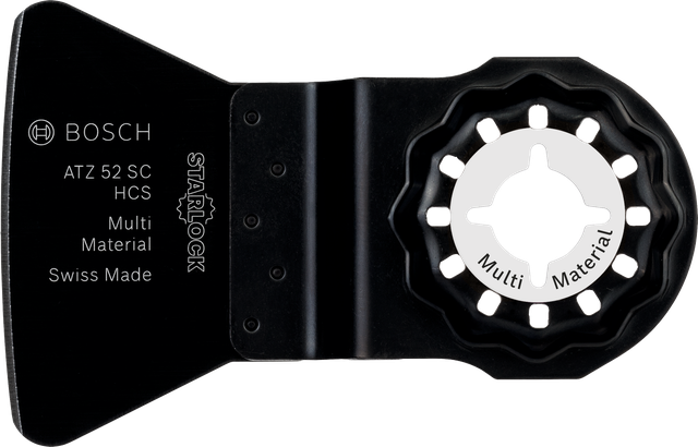 Bosch Starlock ATZ 52 SC 多材料刮刀刀片。.