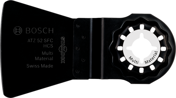 Bosch ATZ 52 SFC Starlock 多材料刮刀刀片。.