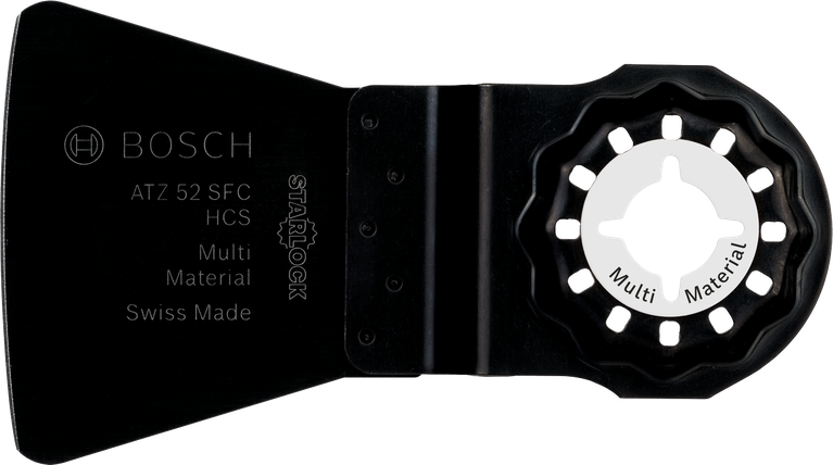 Bosch ATZ 52 SFC Starlock 多材料刮刀刀片。.