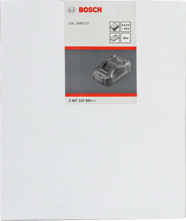 Bosch GAL 3680 CV 多电压充电器包装.