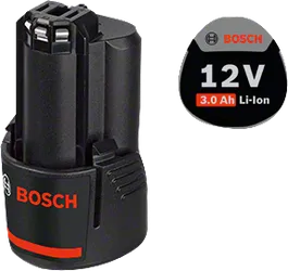 Bosch12V 3.0Ah 锂离子电池。.