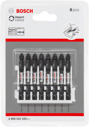 BoschPH2 8 件套冲击螺丝刀头.