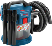 BoschGAS 18V-10L 无绳干湿两用吸尘器套装。