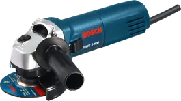 BoschGWS 5-100 角磨机，配有 100 毫米圆盘。.