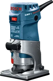 Bosch GMR 1 掌上路由器用于精确的边缘修剪。.