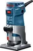 Bosch GMR 1 掌上路由器用于精确的边缘修剪。.