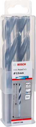 BoschHSS PointTeQ 13.0mm 钻头套装.