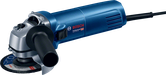 BoschGWS 8-100 CE 角磨机，配有 100 毫米圆盘。.
