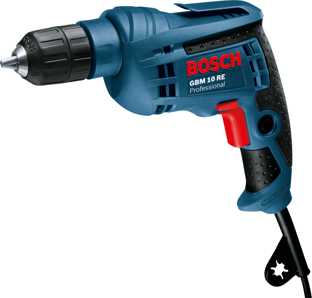Bosch GBM 10 RE 钻，450 W 紧凑型设计。.