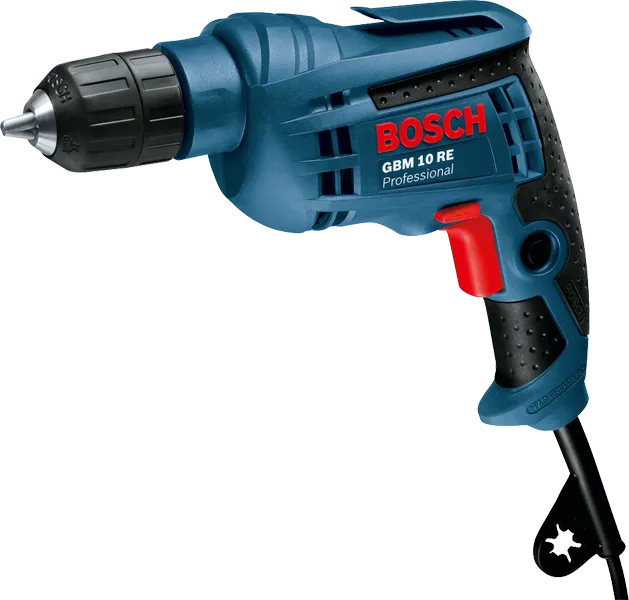 Bosch GBM 10 RE 钻，450 W 紧凑型设计。.