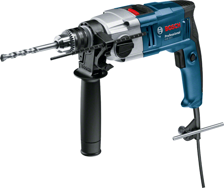 带有侧柄的BoschGSB 20-2 冲击钻。.