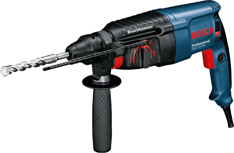 BoschGBH 2-26 DRE 旋转锤钻，带侧柄。.
