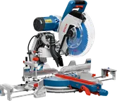 BoschGCM 12 GDL 斜切锯，配有 305 毫米刀片。.