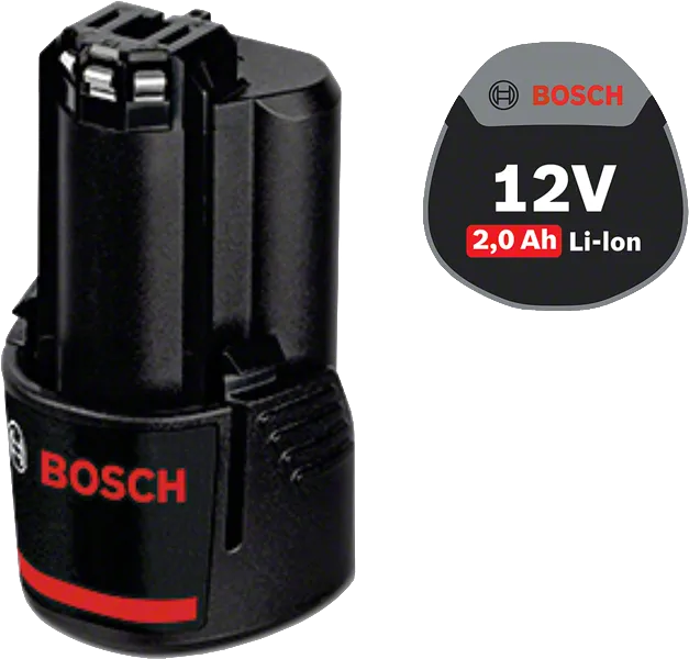 Bosch12V 2.0Ah 锂离子电池。.