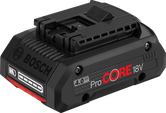 BoschProCORE 18V 4.0Ah 电池组。.