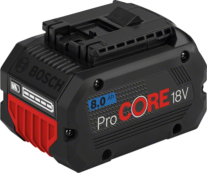 BoschProCORE 18V 8.0Ah 电池组。