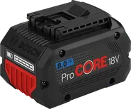 BoschProCORE 18V 8.0Ah 电池组。