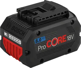 BoschProCORE 18V 8.0Ah 电池组。