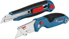 Bosch刀具套装 2 件套，多用途刀和折叠刀。.