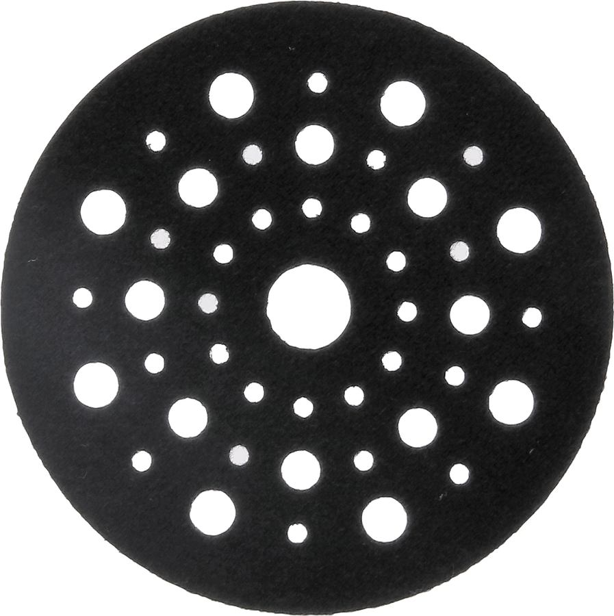 带有多个除尘孔的Bosch砂磨垫。