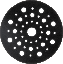 带有多个除尘孔的Bosch砂磨垫。