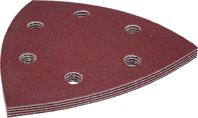 Bosch砂纸 F460 BfWP，120 粒度，6 孔。.