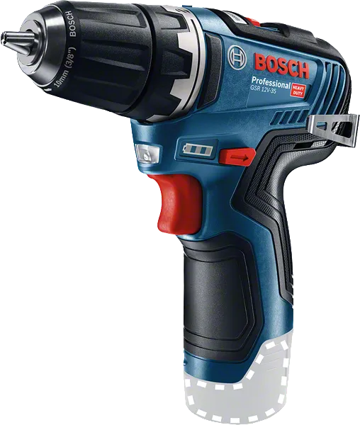 BoschGSR 12V-35 无绳电钻/起子机，适用于紧凑型螺丝刀。.