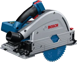 BoschGKT 18V-52 无绳轨道锯，可进行精确切割。.