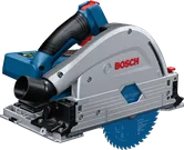 BoschGKT 18V-52 无绳轨道锯，可进行精确切割。.