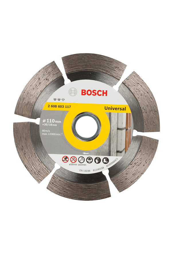 Bosch通用型金刚石切割片 Expert，110 毫米。