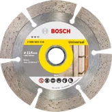 Bosch金刚石切割刀片，114mm，通用型。