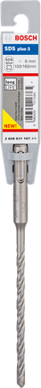 用于混凝土的BoschSDS plus-3 6mm 钻头。.