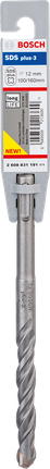 BoschSDS plus-3 石工钻头 12 毫米，使用寿命长。.