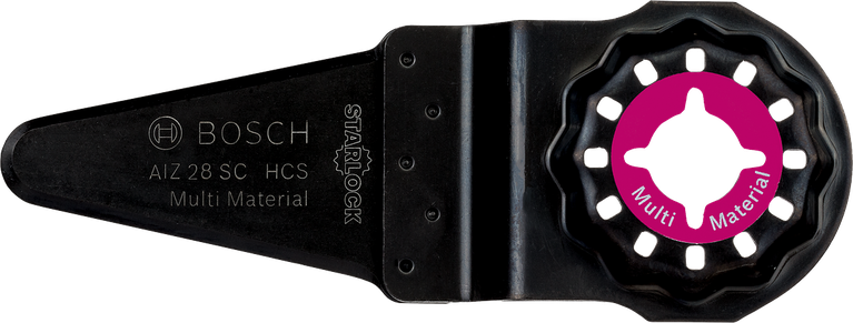 BoschStarlock AIZ 28 SC 多用途锯片。