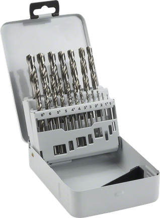 Bosch19 件套金属钻头套装 HSS-G（含盒）.