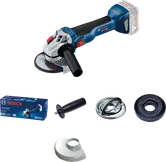 BoschGWS 18V-10 角磨机及其配件。.
