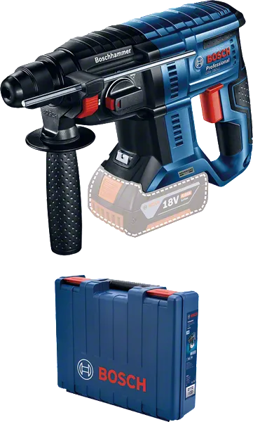 无绳Bosch旋转锤，盒子。.