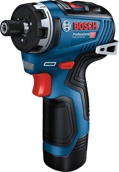 Bosch GSR 12V-35 HX 无绳螺丝刀，紧凑设计。.