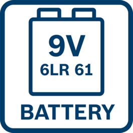 9V 6LR61电池 