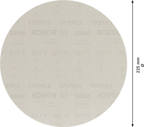 BoschEXPERT M480 打磨网盘，适用于干墙打磨机。.