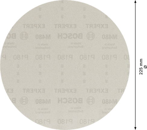 BoschEXPERT M480 打磨网盘 225mm G180。.