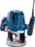 BoschGOF 130 路由器具有可调速度和 55 毫米行程。.