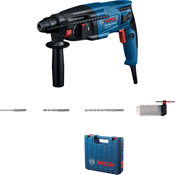 BoschGBH 220 旋转锤钻，带手提箱。.