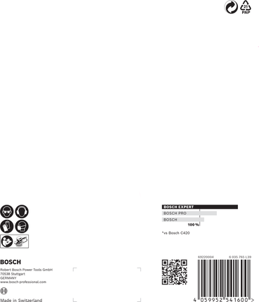 Bosch EXPERT C470 砂纸套装 150 毫米。.