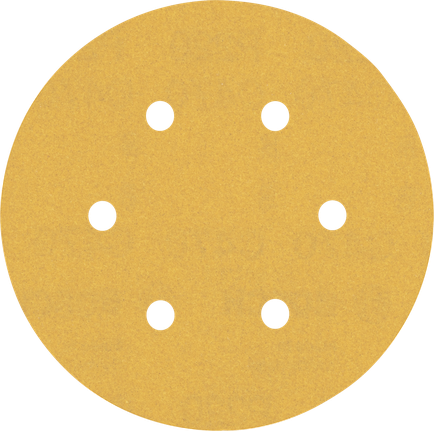 BoschC470 砂纸盘 150 毫米 220 粒度 6 孔.