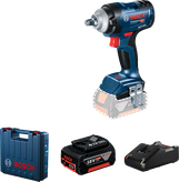 BoschGDS 18V-400 无绳冲击扳手套件。.